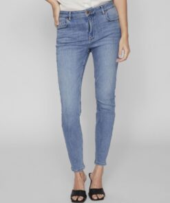 Vila Sarah Skinny Fit Jeans Medium Blue Denim