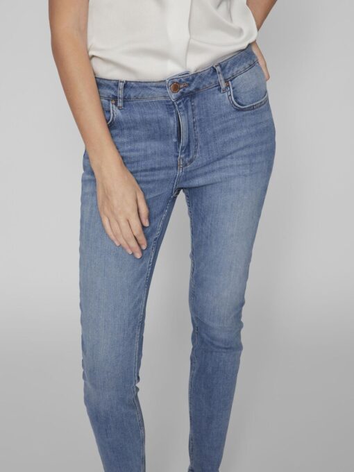 Vila Sarah Skinny Fit Jeans Medium Blue Denim