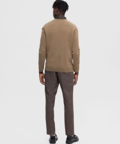 Selected Homme Berg V-Neck Knit Teak