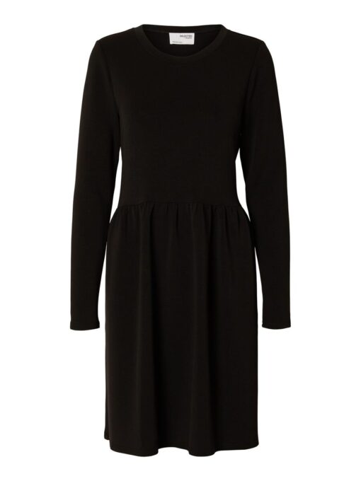 Selected Femme Tenny Sweat Dress Black