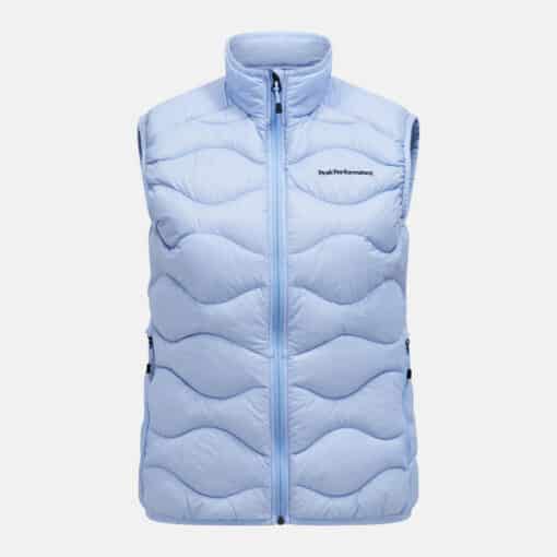 Peak Performance Helium Down Vest Women Amity Blue