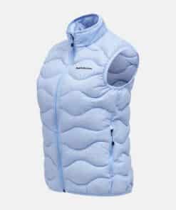 Peak Performance Helium Down Vest Women Amity Blue