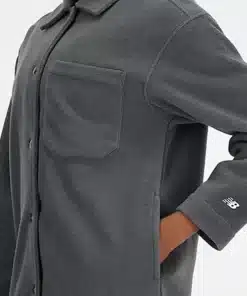 New Balance Athletics Polarfleece Shacket Blacktop