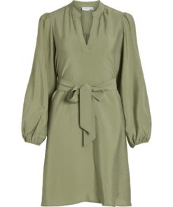Vila Pandy Dress Oil Green
