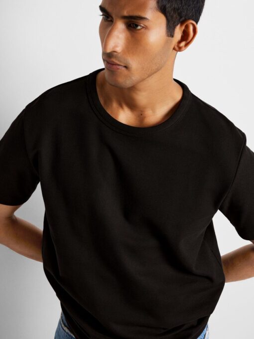 Selected Homme Joseph Pique Tee Black