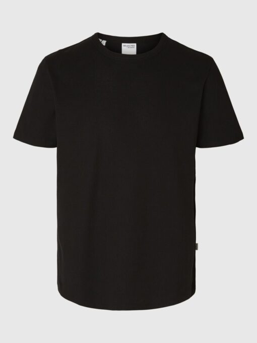Selected Homme Joseph Pique Tee Black