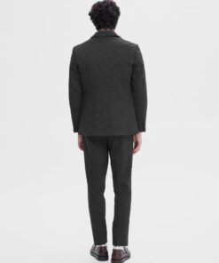 Selected Homme Aitor Jersey Blazer Dark Grey Melange
