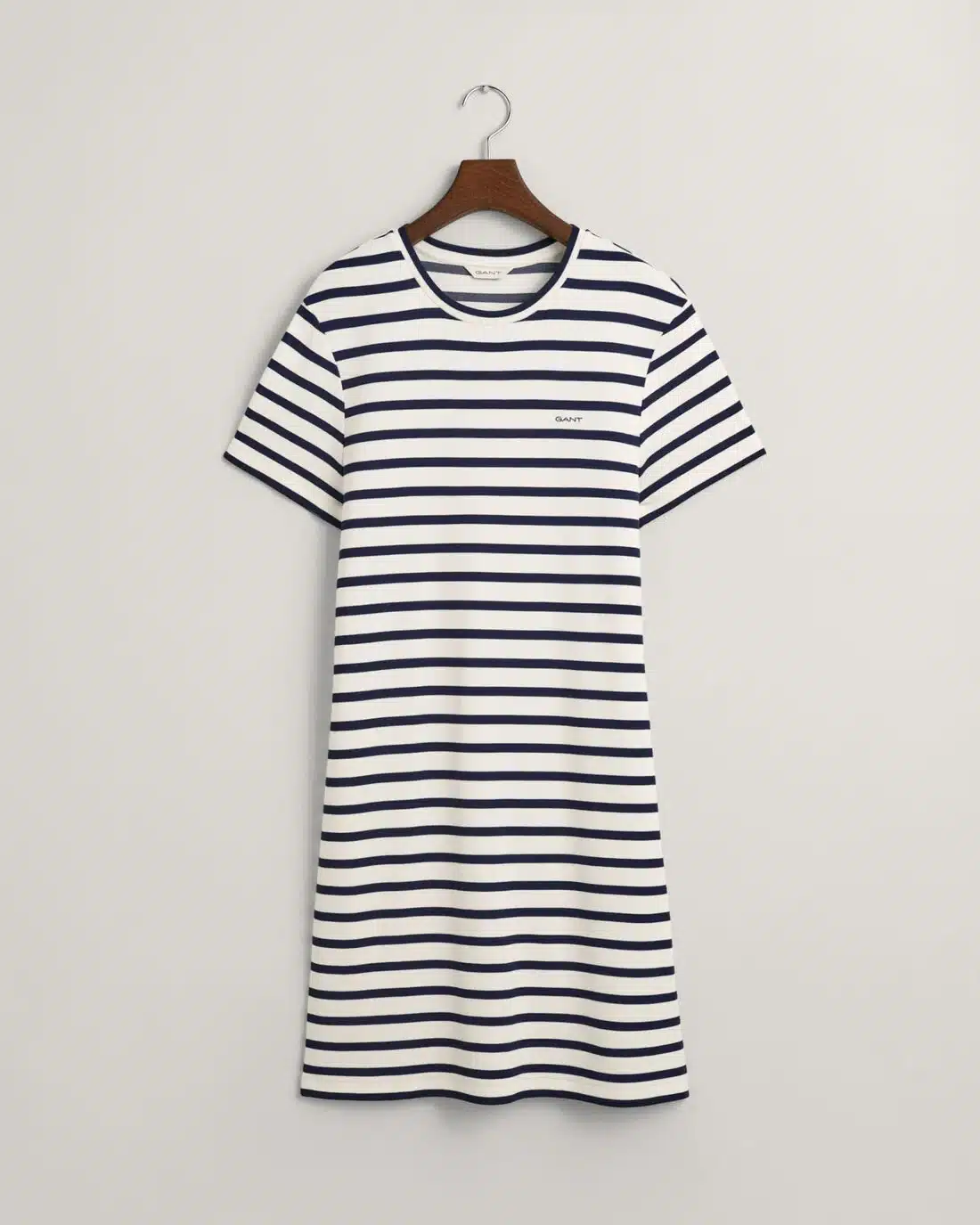 Buy Gant Woman Striped T Shirt Dress Classic Blue Scandinavian Fashion Store