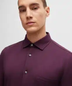 Boss Mysoft Shirt Purple