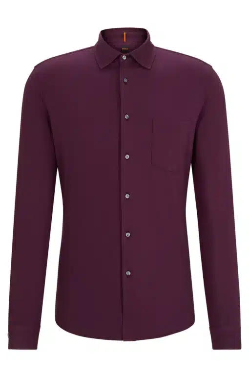 Boss Mysoft Shirt Purple