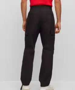 Hugo Carlo Cargo Trousers Black