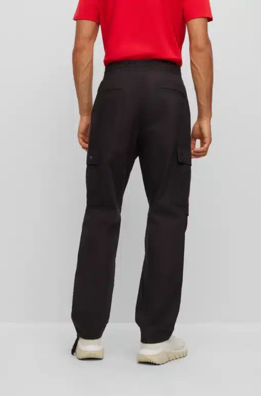 Hugo Carlo Cargo Trousers Black