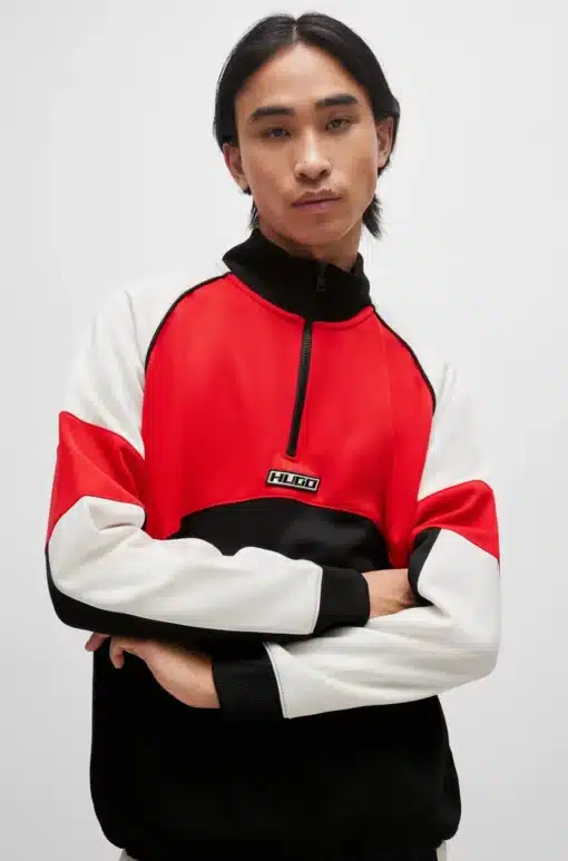 Hugo Dahito Sweatshirt Black/red