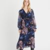Rue De Femme Cambria Dress Blue Ribbon