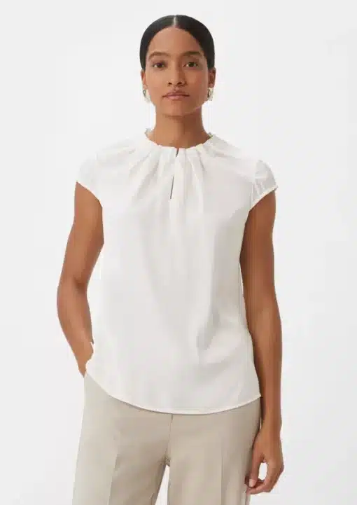 Comma, Blouse Top Cream