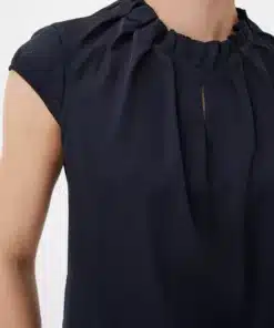 Comma, Blouse Top Navy