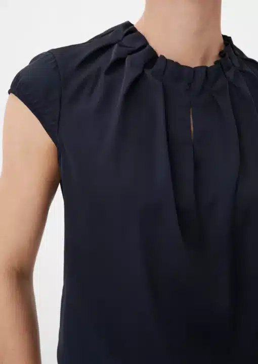 Comma, Blouse Top Navy