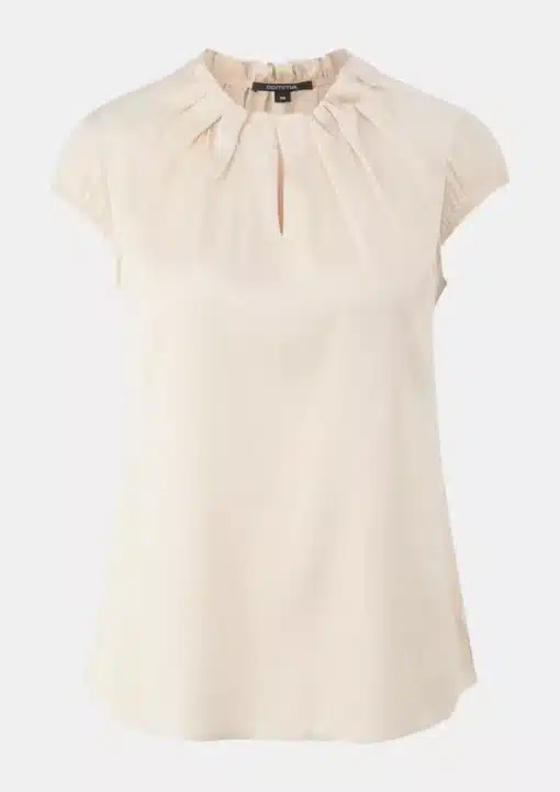 Comma, Blouse Top Beige