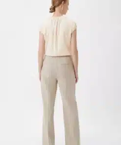 Comma, Blouse Top Beige