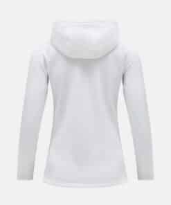 Peak Performance Chill Light Zip Hood Woman Offwhite