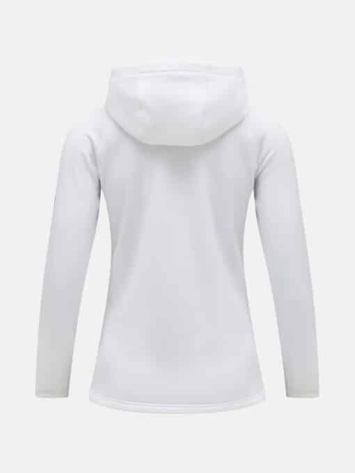 Peak Performance Chill Light Zip Hood Woman Offwhite