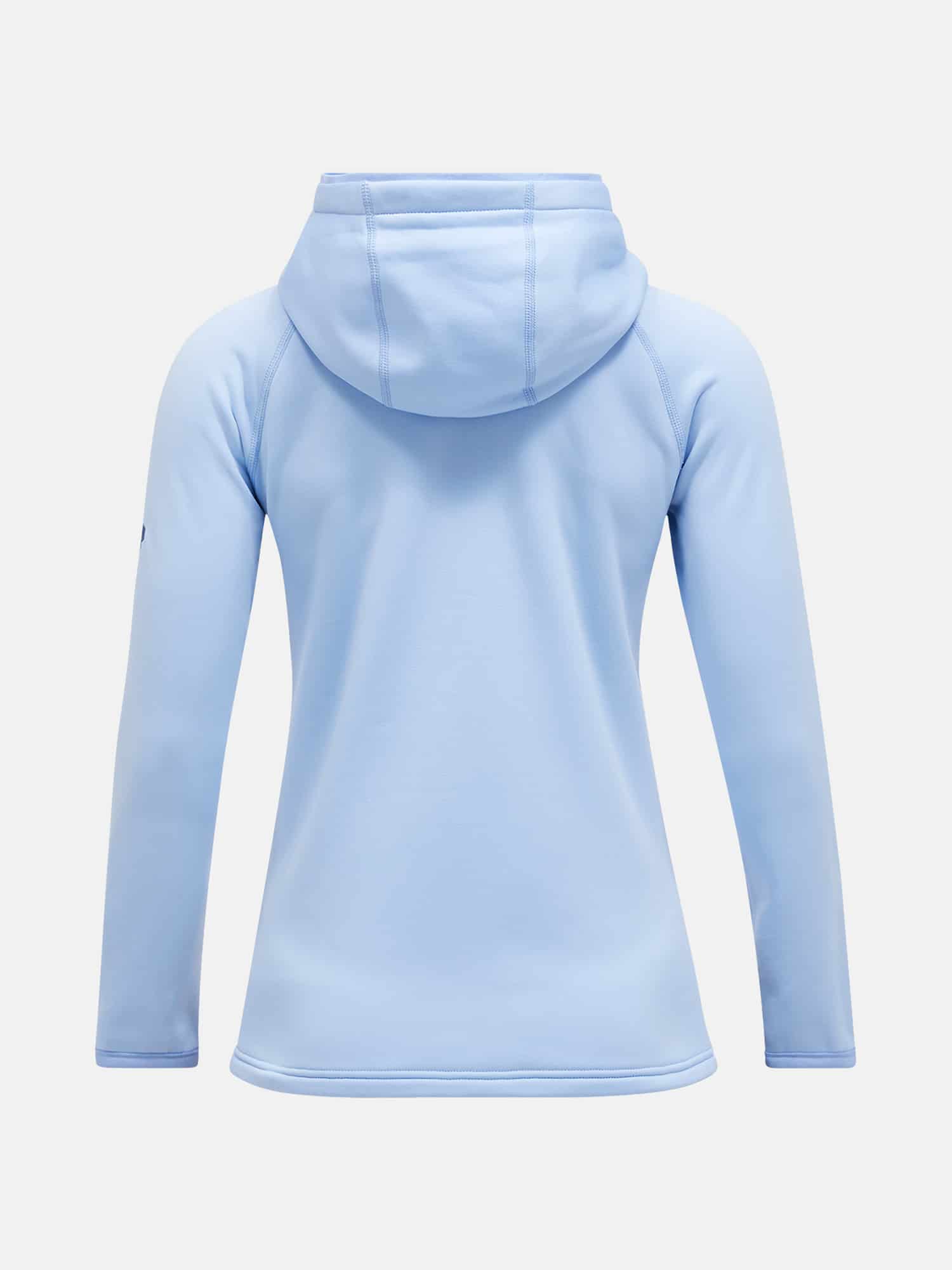 Buy Peak Performance Chill Light Zip Hood Woman Amity Blue Scandinavian Fashion Store