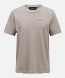 Peak Performance Original Small Logo Tee Men Avid Beige