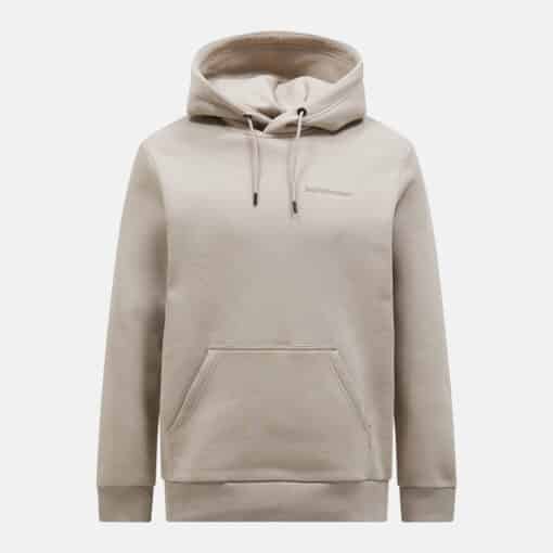 Peak Performance Original Small Logo Hood Men Avid Beige