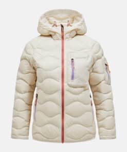 Peak Performance Helium Utility Down Hood Women Sand Fog