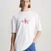 Calvin Klein Oversized Monogram T-Shirt Bright White