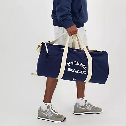 Buy New Balance Canvas Duffel Bag Navy Scandinavian Fashion Store