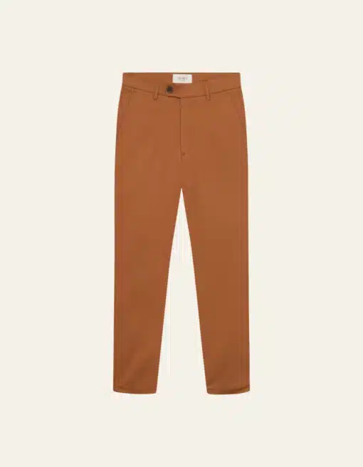 Les Deux Como Cotton Suit Pants Cherrywood