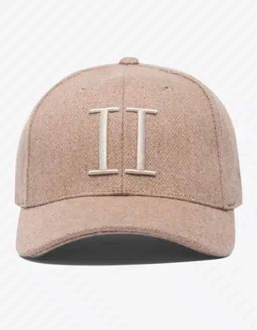 Les Deux Wool II Baseball Cap Dark Sand/Ivory