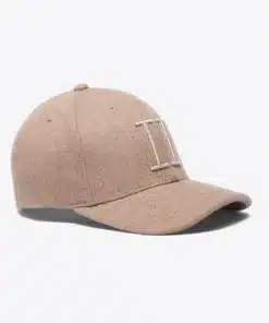 Les Deux Wool II Baseball Cap Dark Sand/Ivory