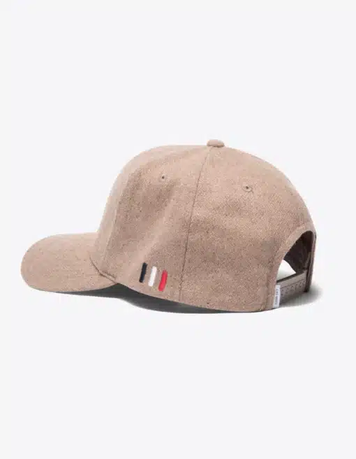 Les Deux Wool II Baseball Cap Dark Sand/Ivory