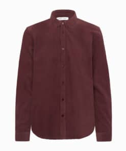 Samsoe & Samsoe Liam BX Shirt Red Mahogany