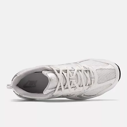 Buy New Balance 530 White With Silver Metallic Scandinavian Fashion Store