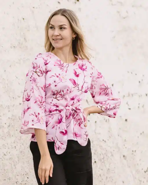 Nakoa Ophelia Blouse Ballet of Blossoms