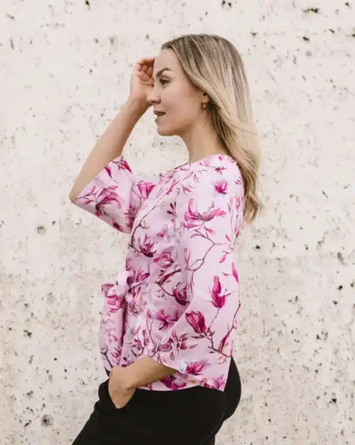 Nakoa Ophelia Blouse Ballet of Blossoms