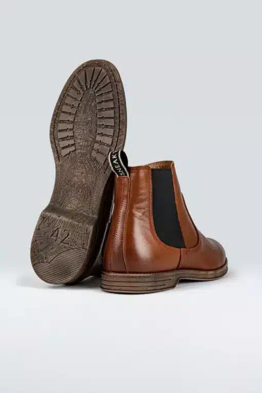 Sneaky Steve Risty Leather Shoes Cognac Texas