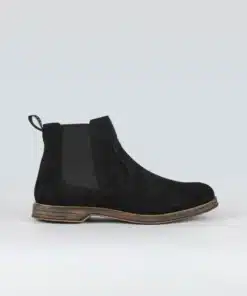 Sneaky Steve Risty Suede Shoe Black