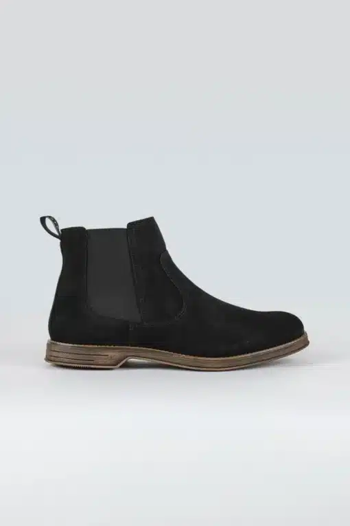 Sneaky Steve Risty Suede Shoe Black