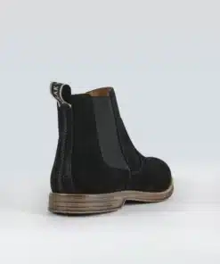 Sneaky Steve Risty Suede Shoe Black