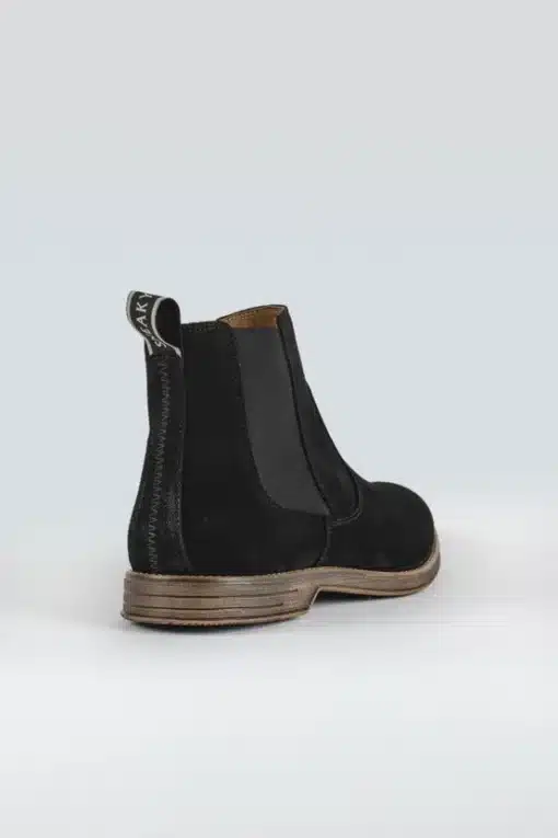 Sneaky Steve Risty Suede Shoe Black