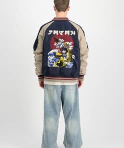 Alpha Industries Japan Warrior Souvenir Jacket Ultra Navy