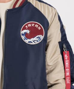 Alpha Industries Japan Warrior Souvenir Jacket Ultra Navy