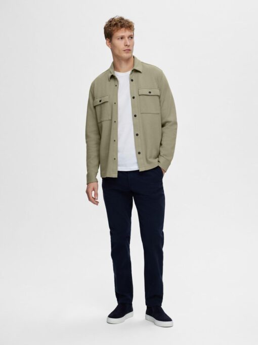 Selected Homme Jackie Sweat Jacket Vetiver