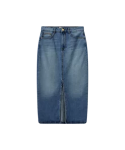 Mos Mosh Mella Denim Skirt Dark Blue