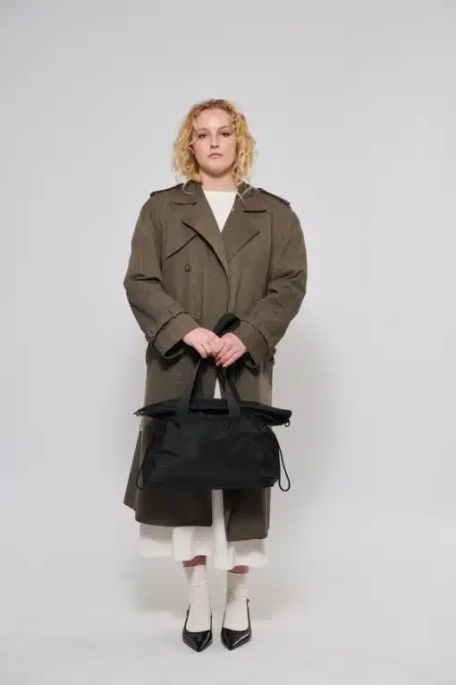 Hvisk Daily Matte Twill Bag Black