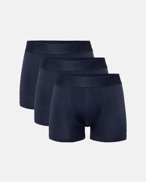 Resteröds Gunnar Boxer Bamboo 3-pack - Regular leg Navy